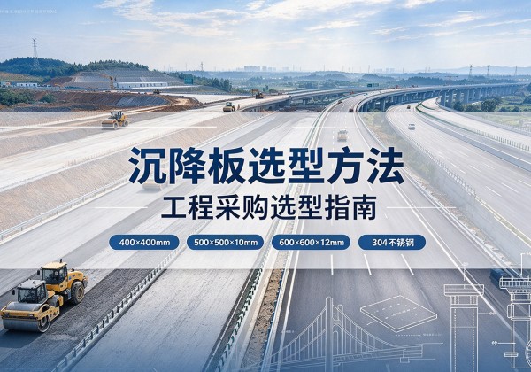 襄垣沉降板选择方法