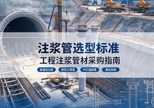 襄垣注浆管选型标准